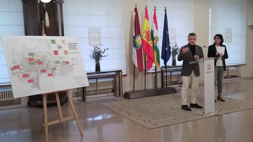 Presentación del Plan de Vivienda en Logroño