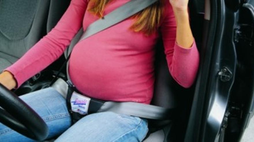 Cinturón de seguridad embarazadas