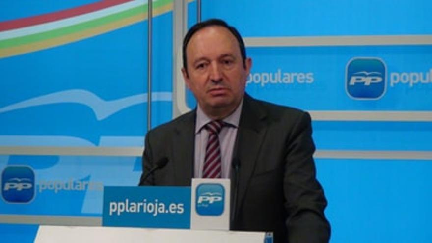 El presidente del Gobierno de La Rioja, Pedro Sanz