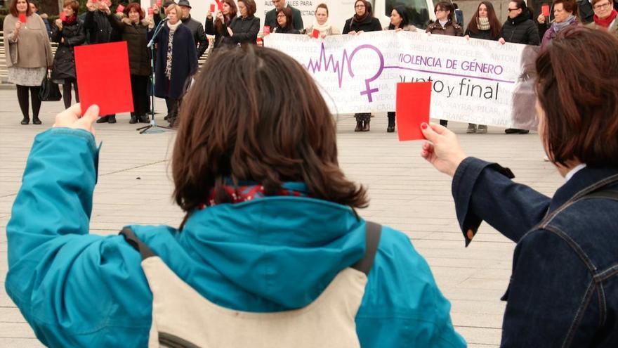 Violencia de Género Concentración Ayuntamiento de Logroño