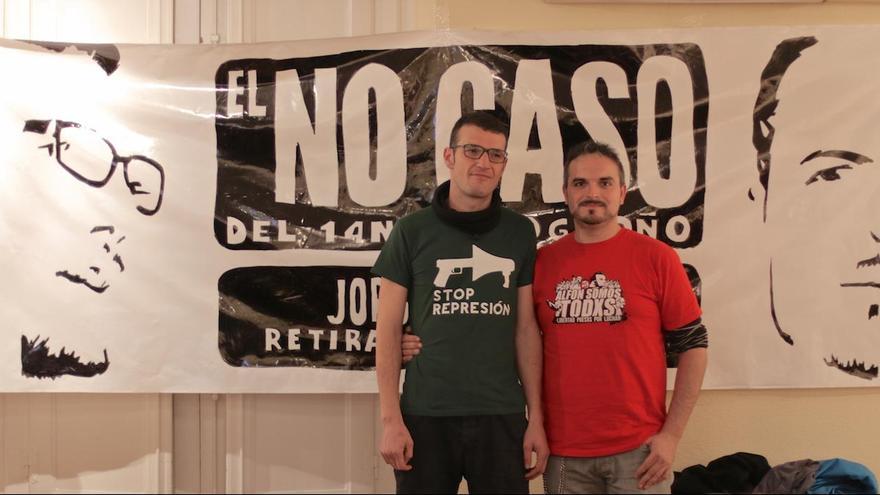 Jorge y Pablo 14N Stop Represión