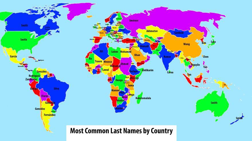 mapa apellidos comunes