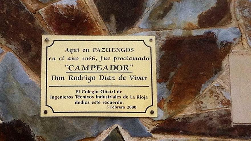 Placa Cid Campeador, Pazuengos