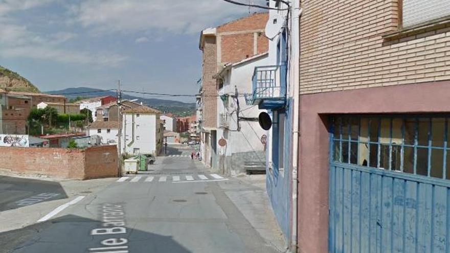 calle barranco, albelda de Iregua