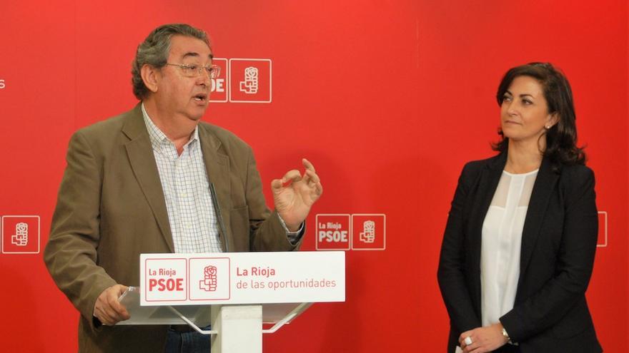 Toni Ferrer y Concha Andreu, PSOE La Rioja