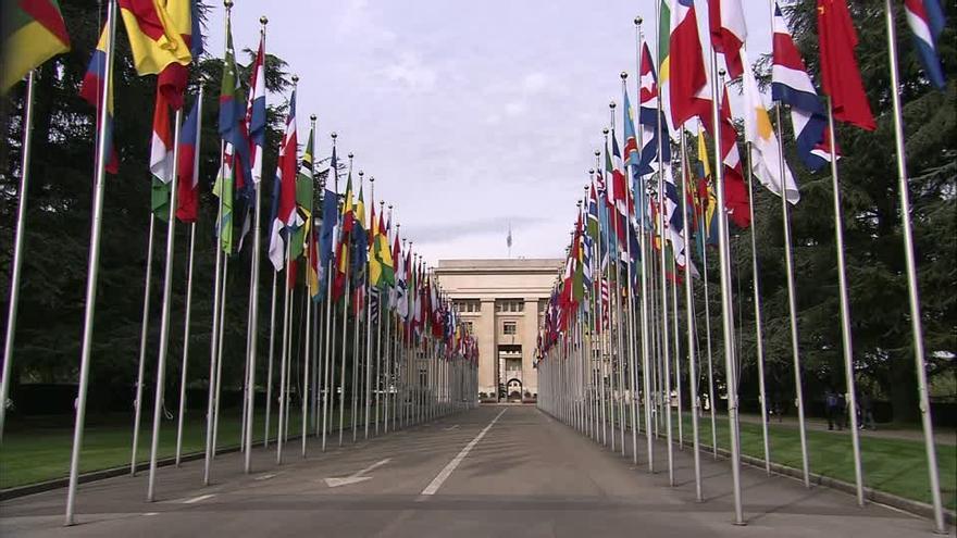 Palacio de las Naciones en Ginebra