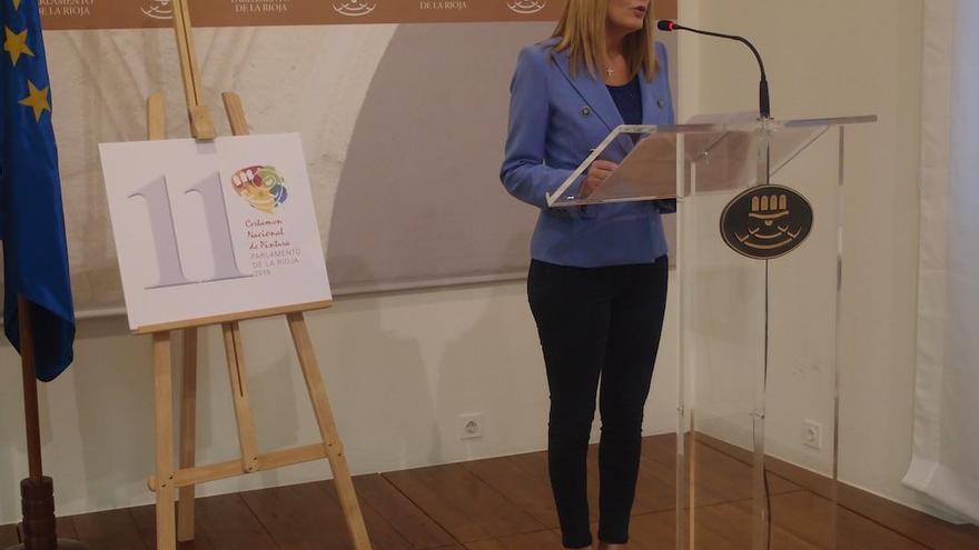Presentación del Premio de Pintura del Parlamento de La Rioja
