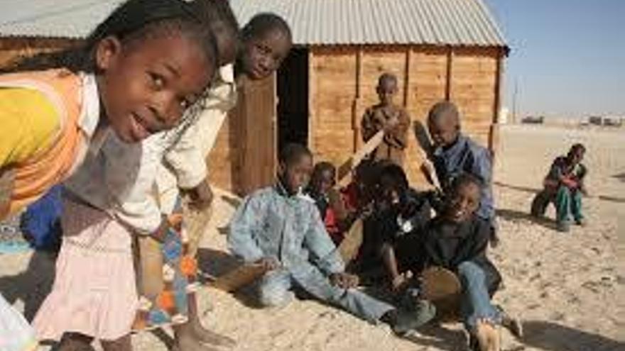 Niños talibé de Senegal