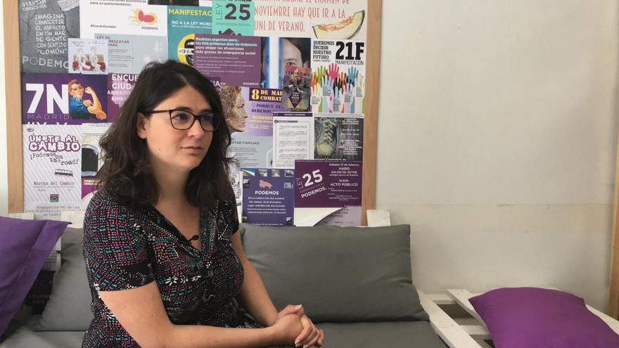 Raquel Romero, candidata a la presidencia del Gobierno de La Rioja, Unidas Podemos