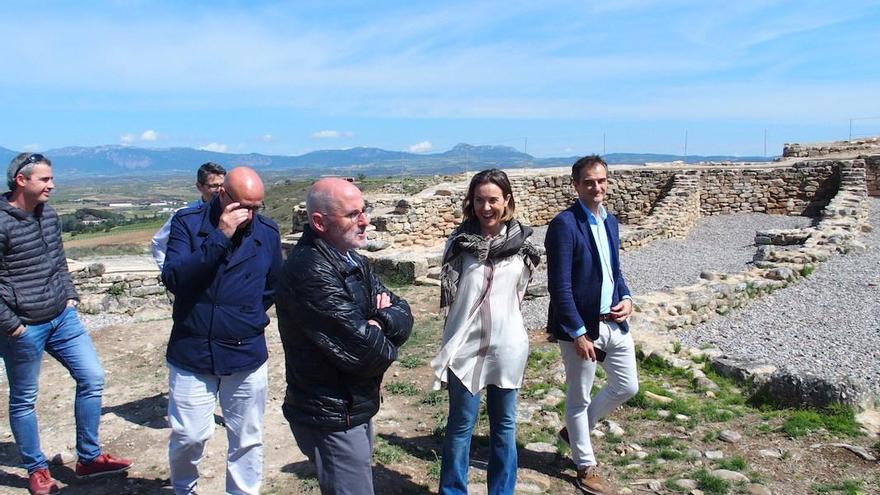 Visita de Cuca Gamarra al Monte Cantabria