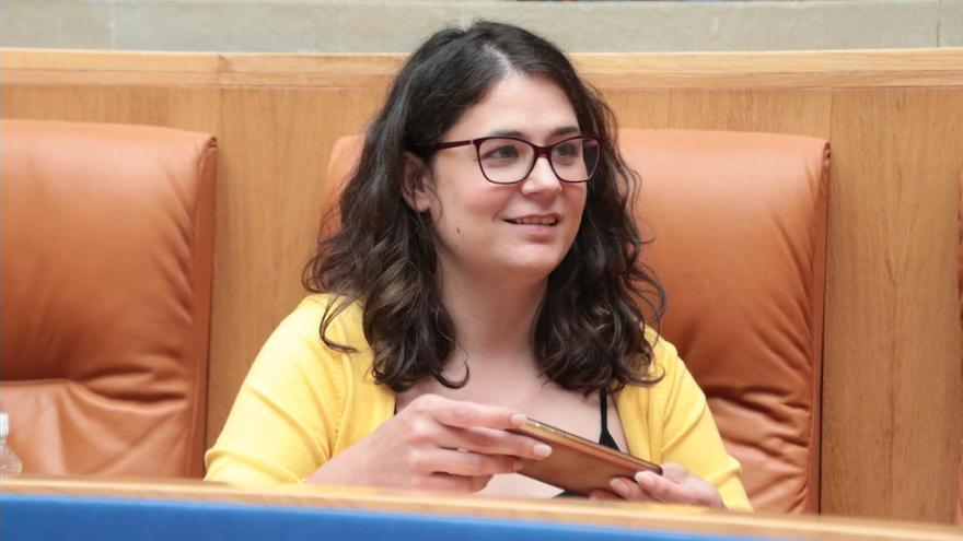 Raquel Romero sesión de investidura Parlamento La Rioja