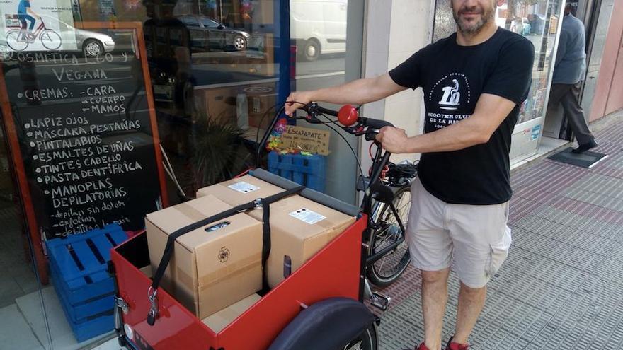 Magnético índice Nutrición Primer reparto en bici de carga por las calles de Logroño | Rioja2.com