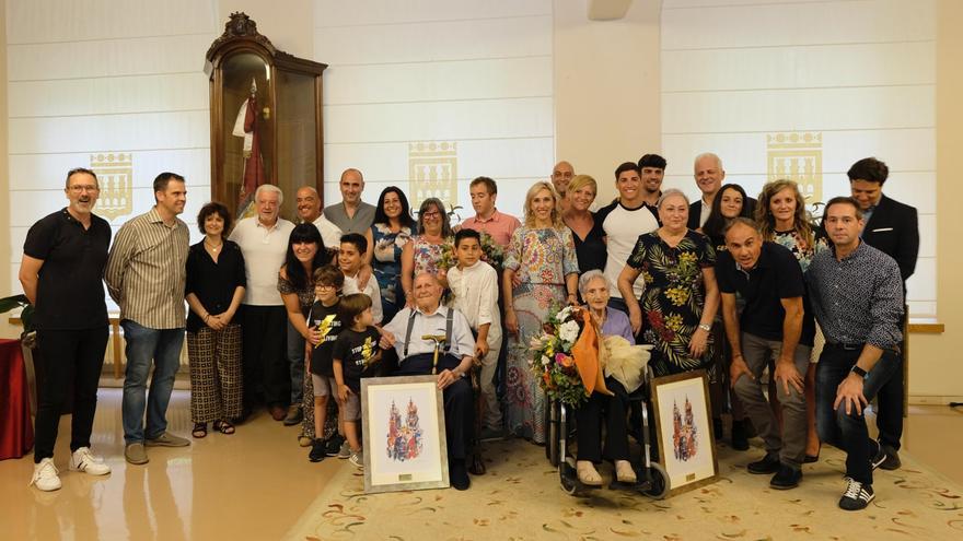 abuelos, Logroño, homenaje