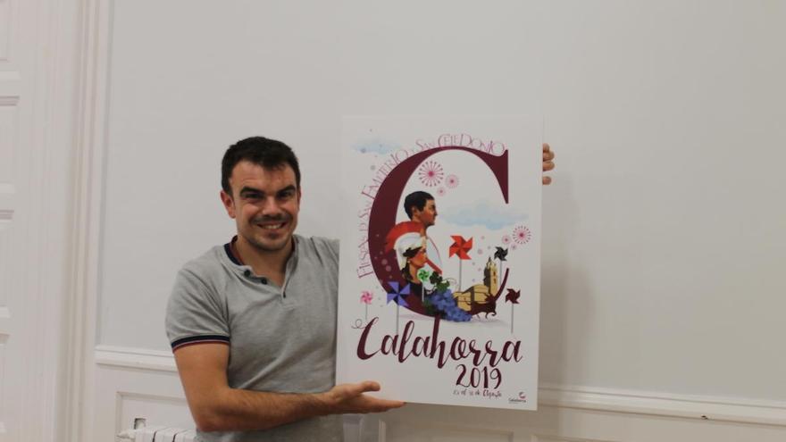 Cartel de las Fiestas de Calahorra de agosto 2019