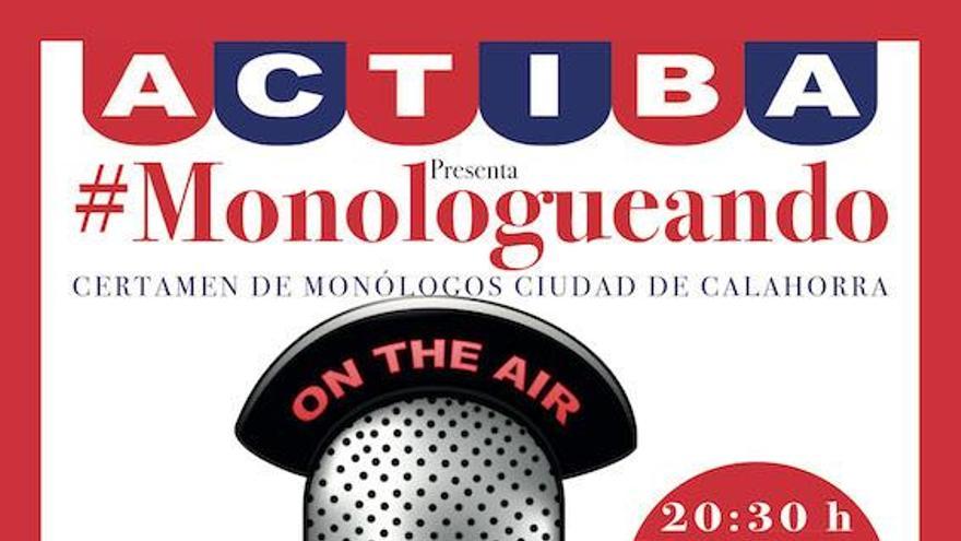 cartel concurso de monólogos Calahorra