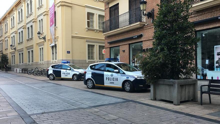 coches de Policía local de Logroño
