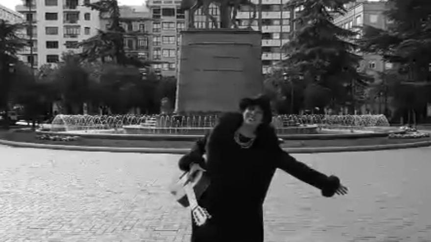 Ángela Muro, Logroño, canción