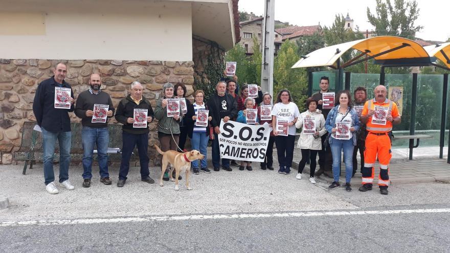 Revuelta España Vaciada, SOS Cameros, paro, huelga