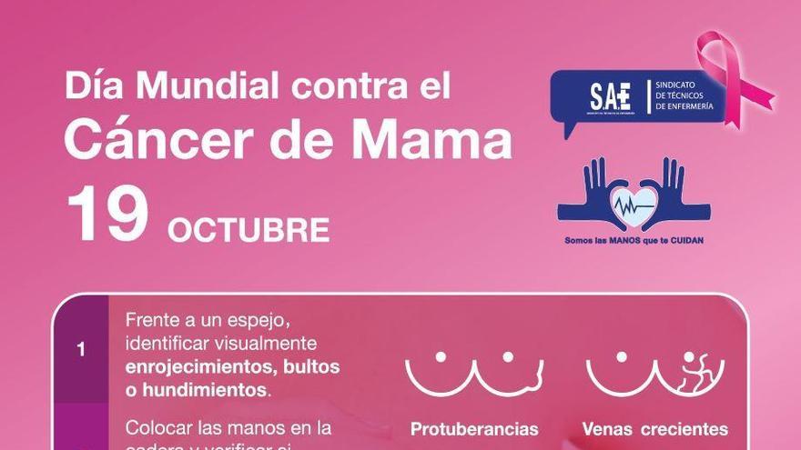 Cartel cancer de mama SAE