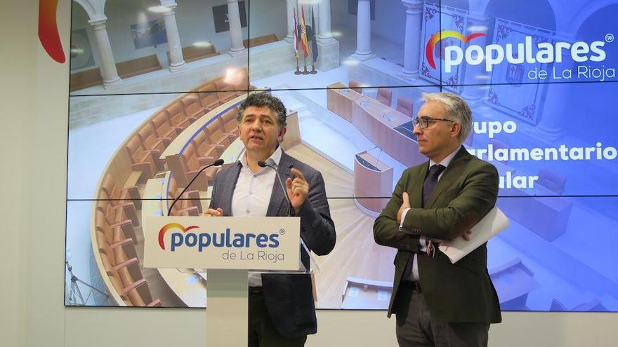 Carlos Cuevas y Jesús Ángel Garrido, PP