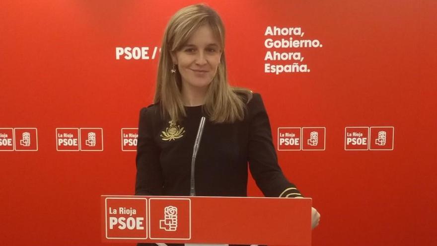 Sara Orradre, PSOE, rueda de prensa