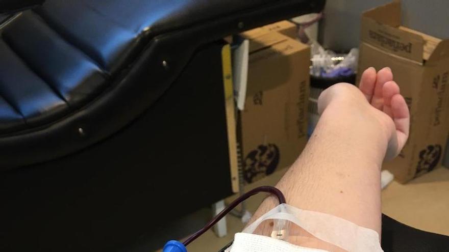 donación de sangre, análisis, prueba