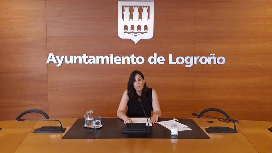 Esmeralda Campos, Ayuntamiento de Logroño, Hacienda