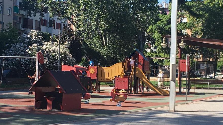Parque infantil en nueva normalidad