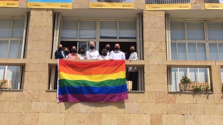 Bandera, LGTBI, orgullo, Ayuntamiento de Logroño