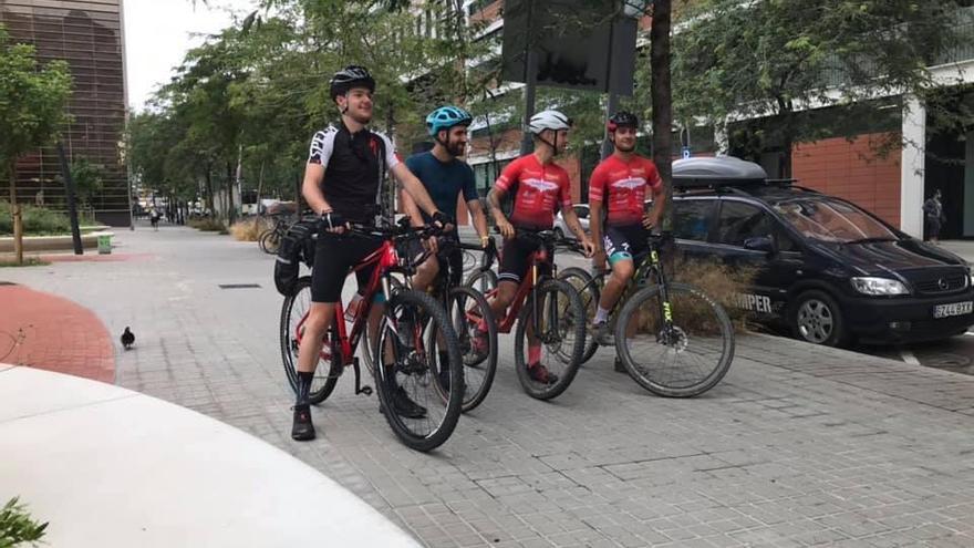 ciclista, vuelta solidaria, Bernat López