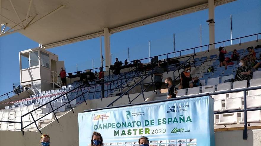 Valle Pascual, atletismo Máster, Campeonato de España