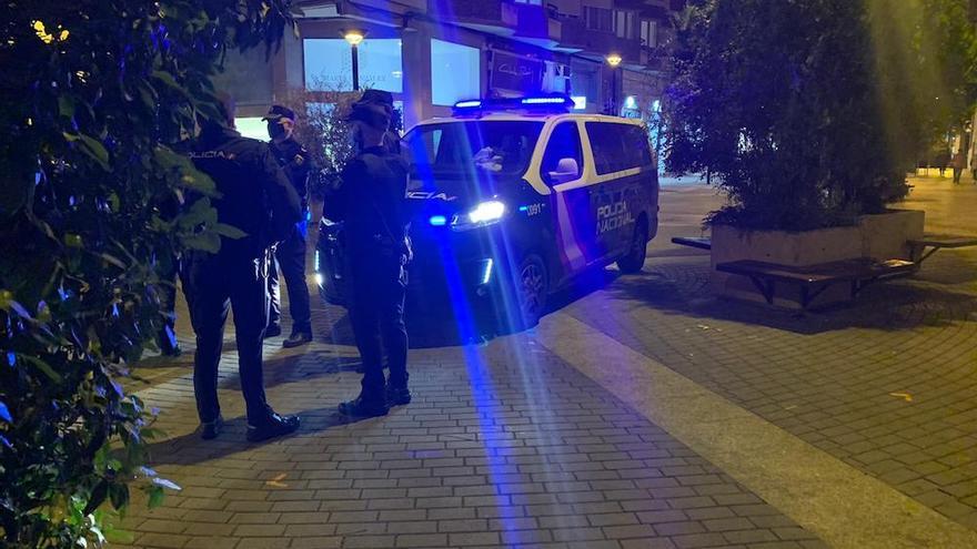 Policía en Logroño para evitar disturbios
