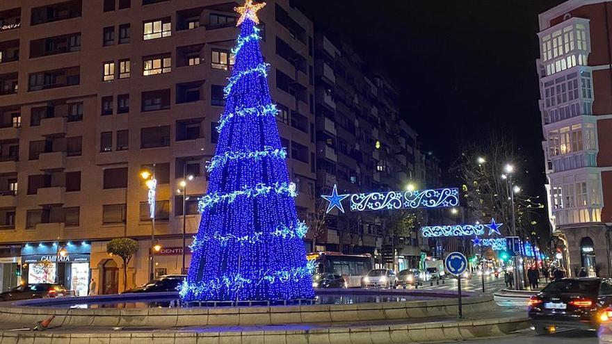 árbol de navidad en Logroño