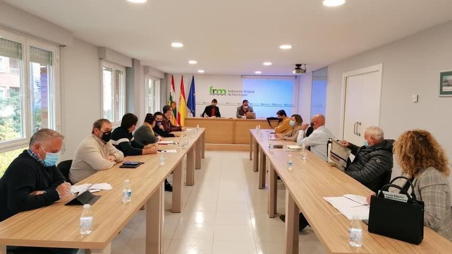 reunión federación riojana municipios