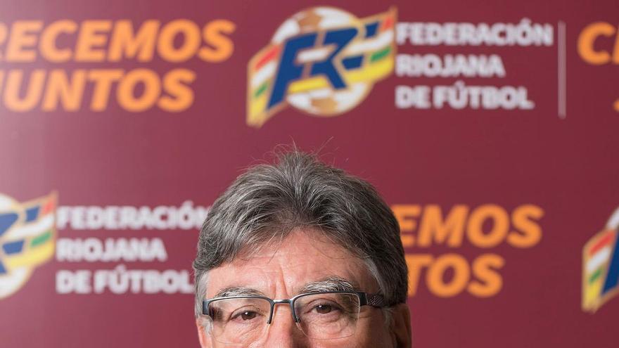 Jacinto Alonso, fútbol, presidente Federación Riojana de Fútbol