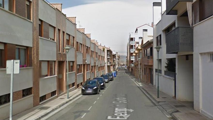 Calle Fermín Gurbindo en Lardero