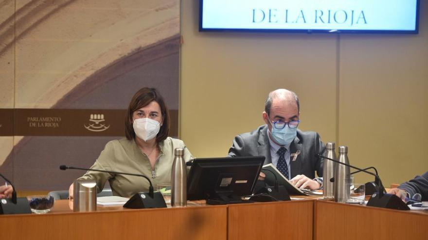 Sara Alba, Salud, presupuestos, Parlamento de La Rioja