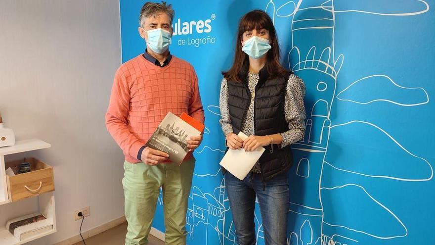 Patricia Lapeña y Pablo Santaolalla, PP Logroño