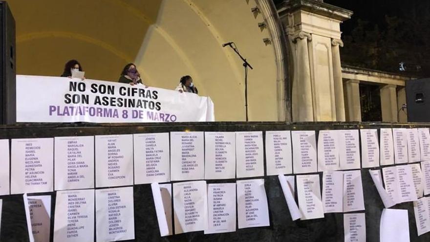 concentración contra la violencia machista en Logroño