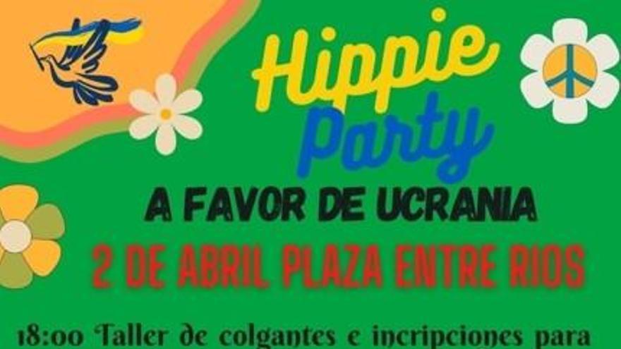 fiesta hippie en el barrio de entre ríos de lardero