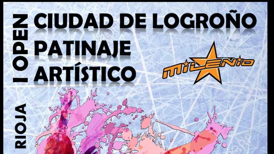 Cartel del Primer Open Liga Nacional Ciudad de Logroño y Campeonato de La Rioja 2022