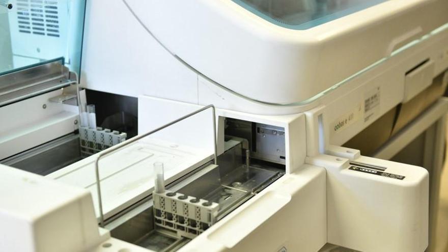 el laboratorio del hospital de calahorra analiza test de antígenos CLIA
