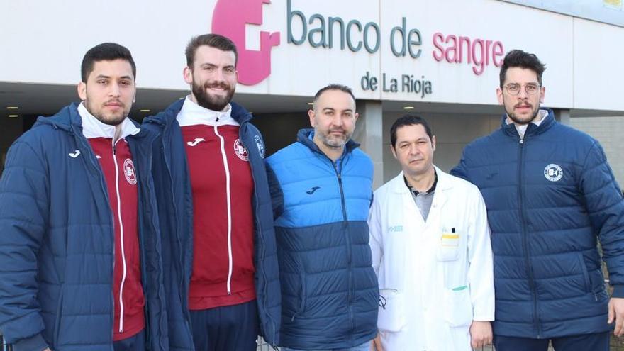 BM Logroño anima a donar sangre en La Rioja