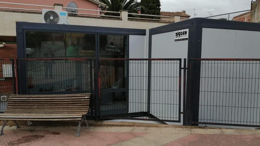 CSIF denuncia la ubicación de la consulta de pediatría en Alberite en una caseta de obra