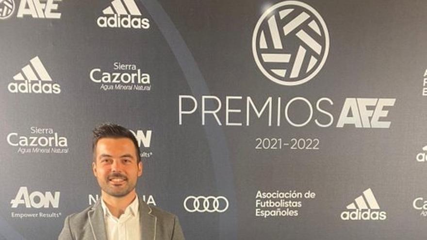 Diego Lacruz (Alfaro): premio AFE (mejor jugador Grupo 16 Tercera 2021-22)