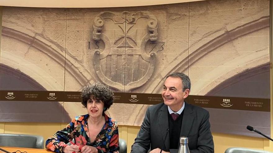 José Luis Rodríguez Zapatero comparece en el Parlamento de La Rioja