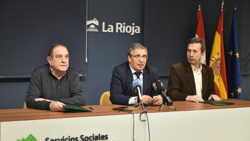 Emilio Carreras, Pablo Rubio y José Manuel Pascual Salcedo