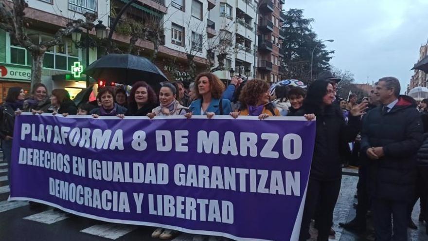 manifestación del 8M en Logroño