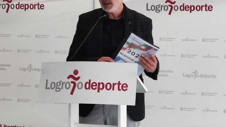 Antoñanzas presenta la memoria de Logroño Deporte