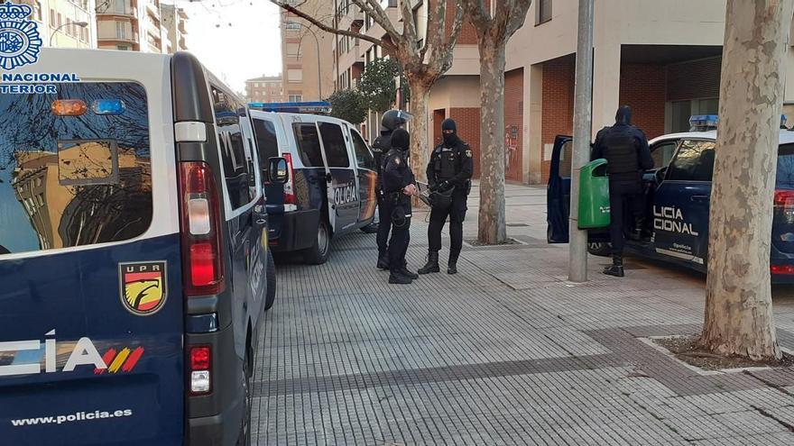 La Policía desmantela un punto de venta de droga en Logroño